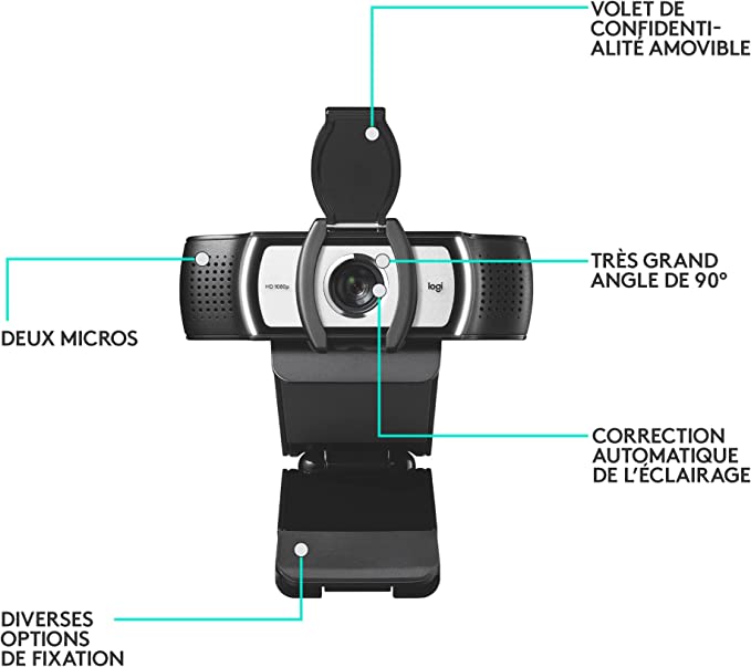 Logitech C930e Business Webcam 1080p with H.264 support - 960-000972 