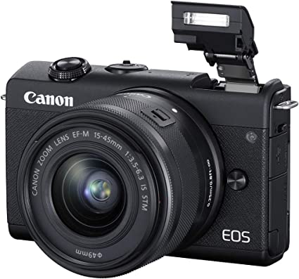 Canon EOS M50 Mark II Mirrorless Digital Camera with 15-45mm Lens