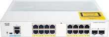 Cisco Catalyst 1000 Series Switches 16x 10/100/1000 Ethernet PoE+ ports and 120W PoE budget, 2x 1G SFP uplinks - C1000-16P-2G