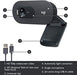 Logitech C505 HD Webcam 720p HD External USB Camera for Desktop or Laptop with Long-Range Microphone, Compatible with PC or Mac - 960-001363