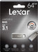 Lexar M45 JumpDrive 64GB USB 3.1 FlashDrive for Global, up to 250MB/s - LJDM45-64GABSL