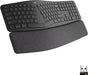 Products Logitech ERGO K860 Wireless Ergonomic Keyboard (Bluetooth and USB Connectivity) Compatible with Windows/Mac - 920-009166