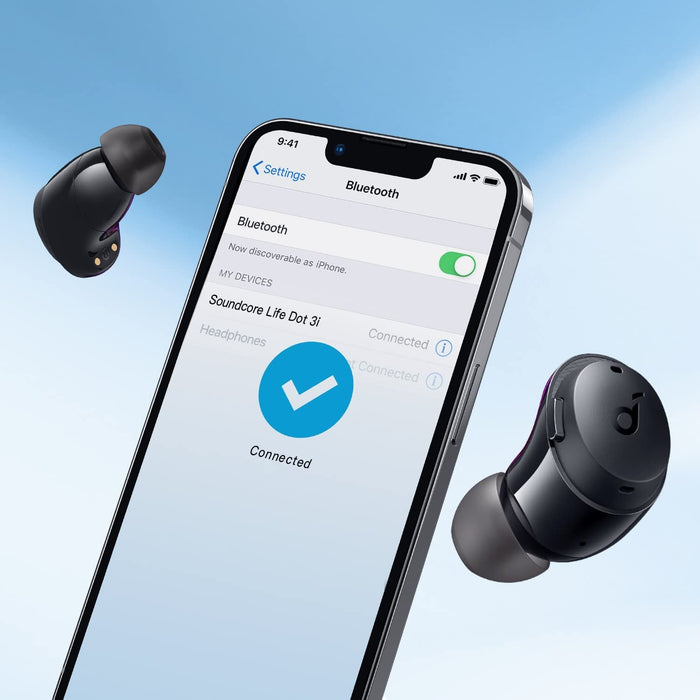 Anker Soundcore Life DOT 3i Active Noise Cancelling - A3982H31 with 4 Mics,36H Playtime & USB-C for Fast Charging