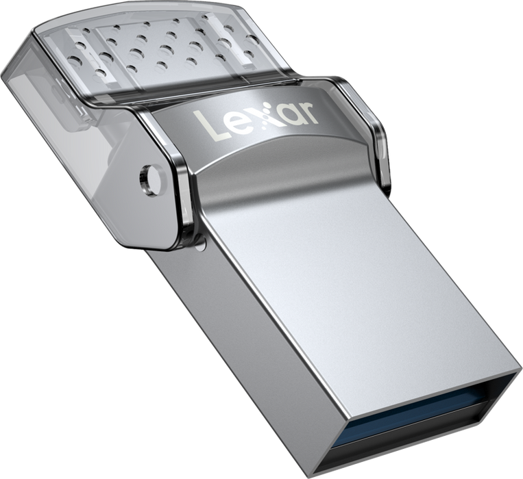 Lexar D35c JumpDrive 32GB Dual Flash Drive USB 3.0 Type-C/Type-A - LJDD35C032G-BNBNG