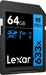 Lexar 633x Professional 64GB SDXC™ UHS-I cards,  up to 95MB/s read 45MB/s - LSD64GCB633