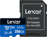 Lexar 633x High-Performance 256GB microSDXC™ UHS-I, up to 100MB/s read 45MB/s - LSDMI256BB633A