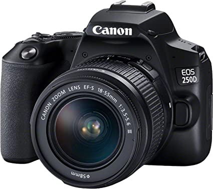 Canon EOS 250D DSLR Camera with EF-S 18-55mm f/3.5-5.6 III Lens