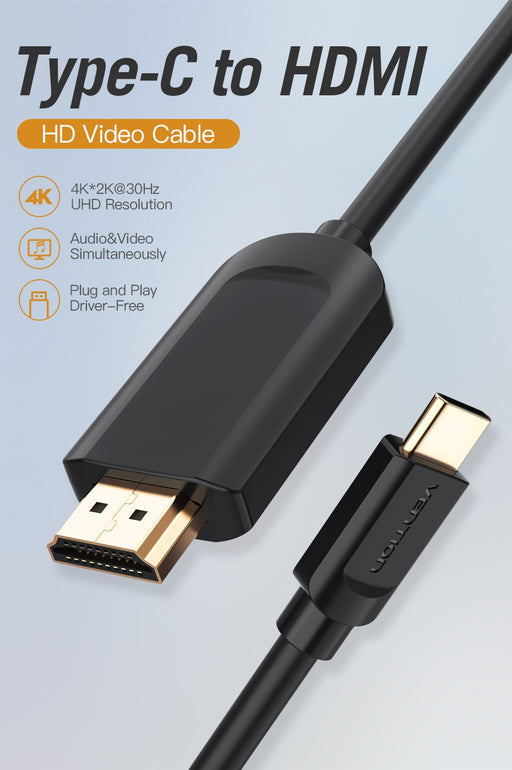 Vention Type-C to HDMI Cable 2 Meters - CGUBH