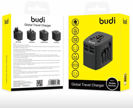 Budi AC053ULB / AC053EB 12W(5V2.4A) home charger