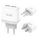 Budi AC339UB / AC339EB 5V2.4A/2USB home charger