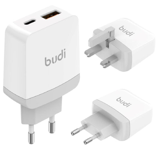 Budi  AC940VU / AC940VE 20W (Pd+Qc) home charger