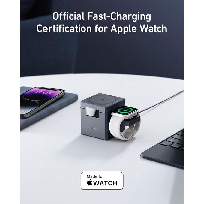 ANKER 3 in 1 Cube With Magsafe ( Y1811KA1)