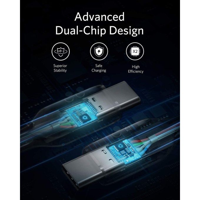 ANKER A8856H11 POWERLINE III USB-C TO USB-C 100W 2.0 CABLE
