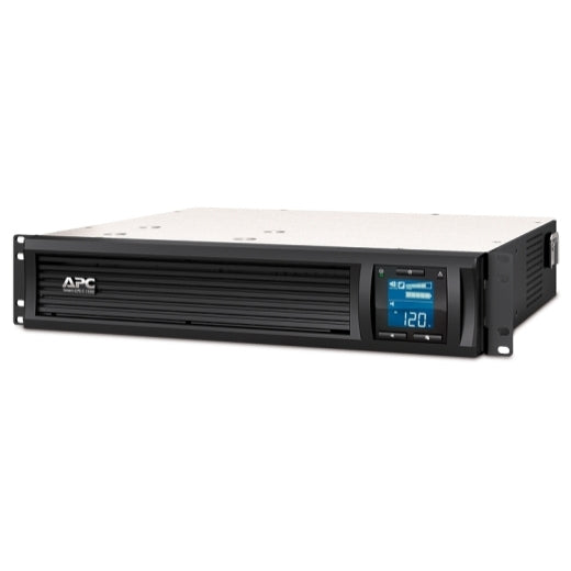 APC Smart-UPS C, Line Interactive, 1500VA, Rackmount 2U, 230V, 4x IEC C13 outlets AVR, Graphic LCD (SMC1500I-2UC)