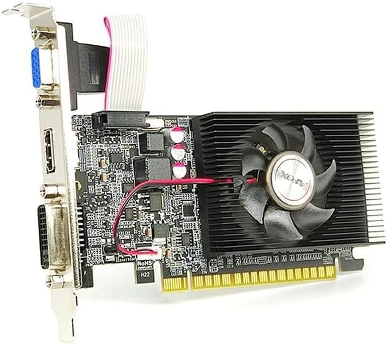 Afox Nvidia Geforce GT610 2GB DDR3 Graphics Card- (PCI-E 2.0, DDR3, VGA/DVI/HDMI) Graphic Cards - AF610-2048D3L7-V8