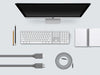 Allocacoc 3M Flat HDMI Cable - Grey