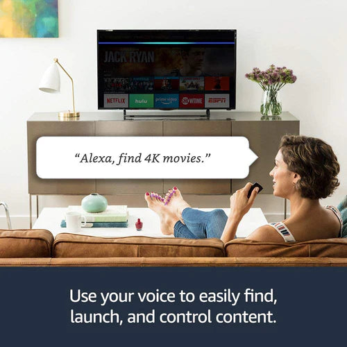 Amazon Firetv Stick 4K HDR With Alexa Voice Remote