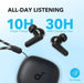 Anker Soundcore P25i True Wireless Earbuds - A3949Z11 offer 10H on a charge, 30H with the case, perfect for all-day use.