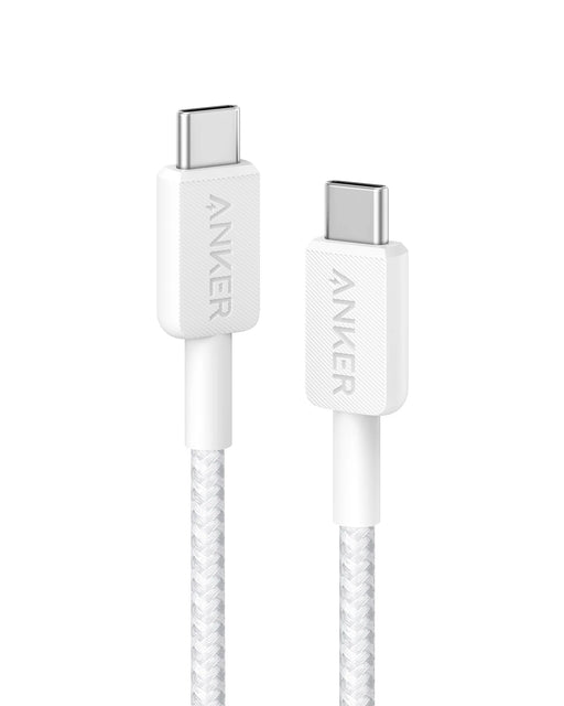 Anker 322 USB-C TO USB-C 3ft Nylon Braided 60W Cable (3ft)