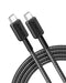 Anker 322 USB-C TO USB-C 3ft Nylon Braided 60W Cable (3ft)