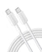 Anker 322 USB-C TO USB-C 3ft Nylon Braided 60W Cable (3ft)