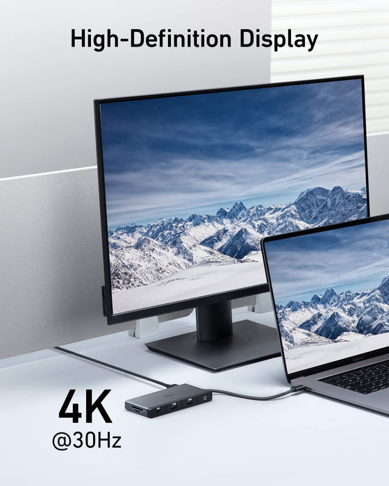 Anker 552 USB-C Hub (9-in-1, 4K HDMI) (A8373H11)