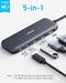 Anker 332 USB-C Hub (5-in-1, 100W) – A8355H11 – Black