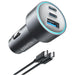 Anker 335 67W Car Charger - A2736H11 - Black