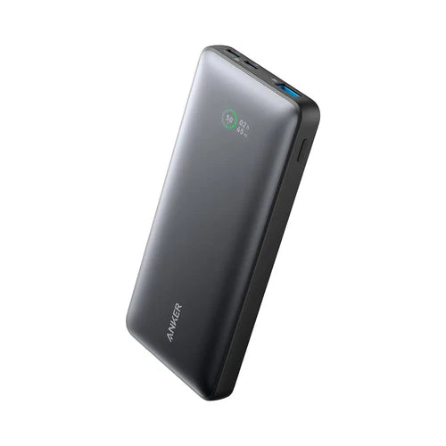 Anker 533 Power Bank10000mah Portable Charger-A1249 (PowerCore 25W) With 3 Port, 2 USB-C, 1 USB-A Fast Charging Battery Pack For iPhone Series, Ipad, Samsung, Android And More
