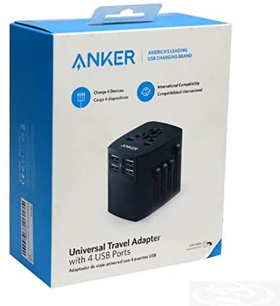 Anker A2730H11 Universal Travel Adapter with 4 USB Ports B2B
