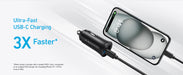Anker A2741H11  30W 2-Port USB-C and USB-A Car Charger