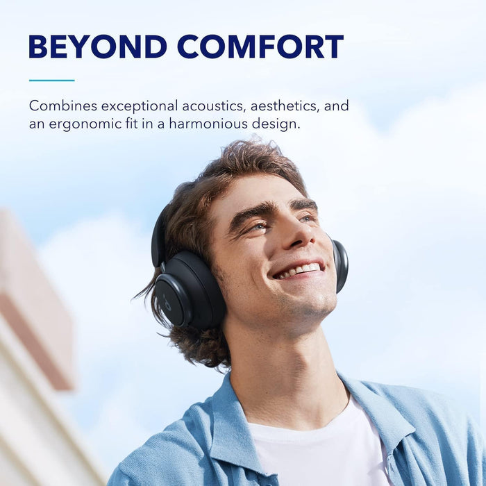 Anker A3040031 Soundcore Space Q45 – Noise-Cancelling Headphones with LDAC – Black