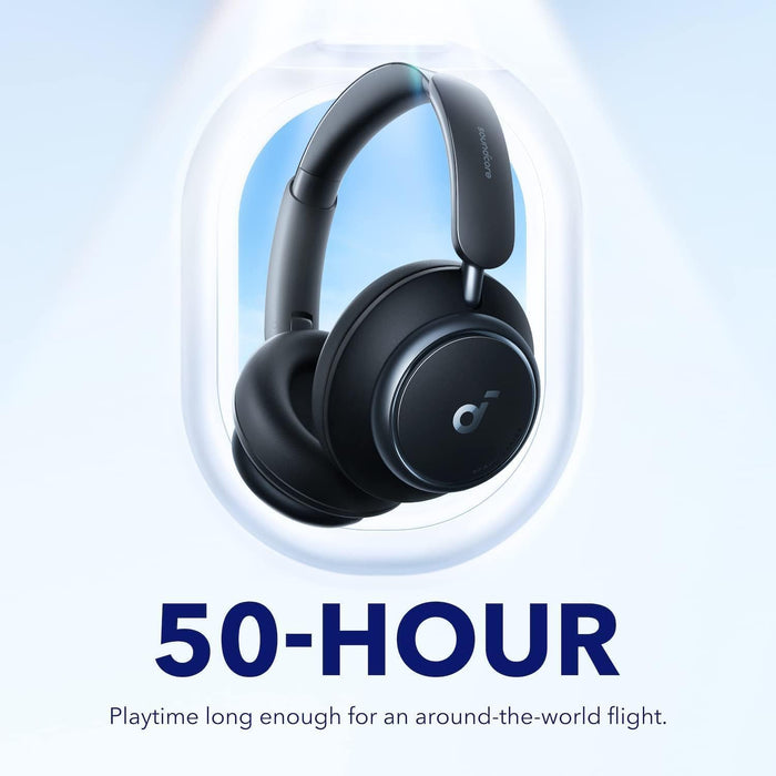 Anker A3040031 Soundcore Space Q45 – Noise-Cancelling Headphones with LDAC – Black