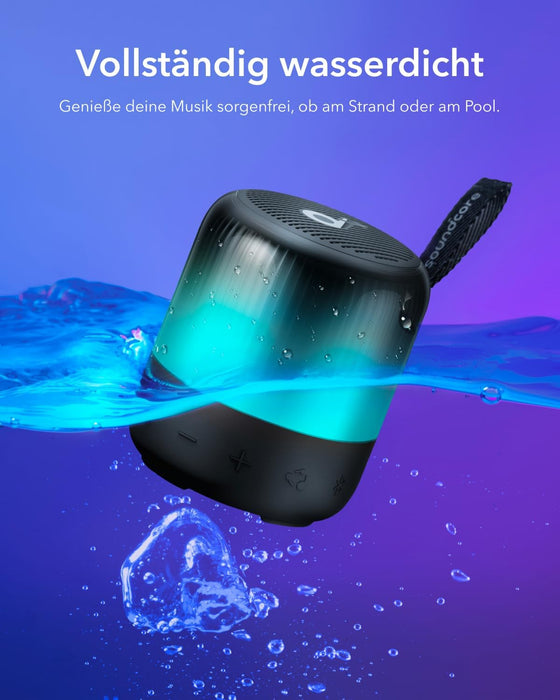 Anker A3136011 Soundcore Glow Mini Portable Speaker 