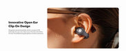 Anker A3330H11 Soundcore C30i Open Ear Clip Earbuds with Secure Fit – Black