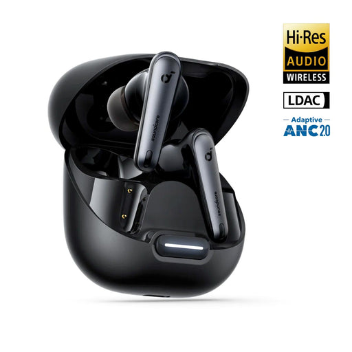 Anker A3947H11 Soundcore Liberty 4 NC True Wireless Noise Cancelling Earbuds with LDAC- Black