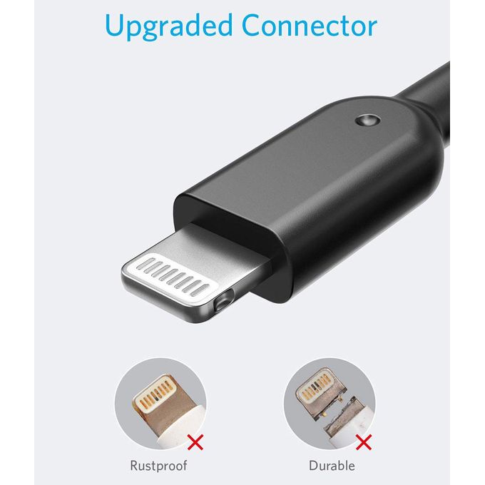 Anker A8432H12 Powerline II With lightning Connector - 3ft