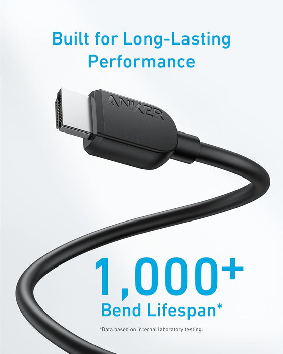 Anker A8742H11  6ft HDMI 2.1 Cable - 8K@60HZ