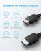 Anker A8742H11  6ft HDMI 2.1 Cable - 8K@60HZ