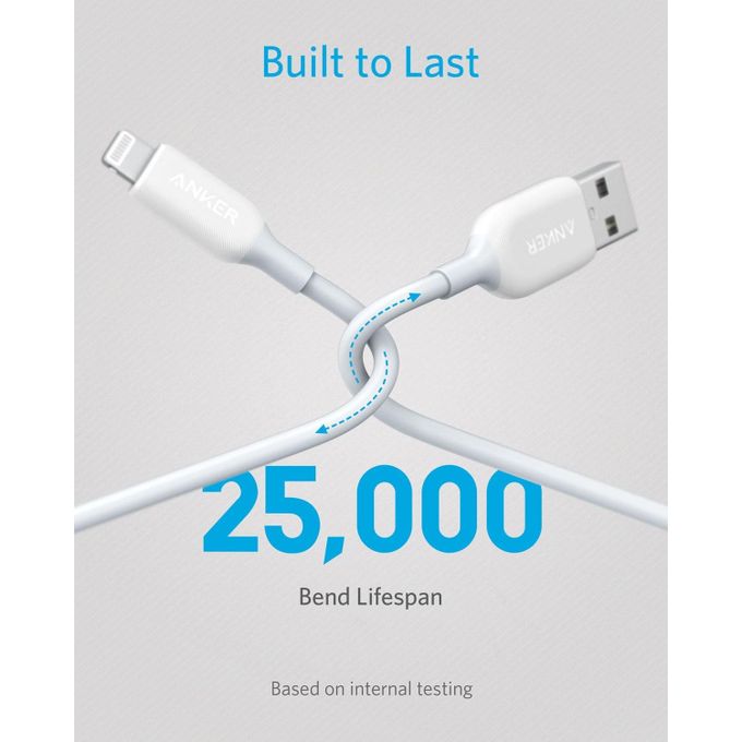 Anker A8813H21 Powerline III USB-A Cable With Lighing Connector 6ft