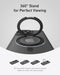 Anker Magnetic Phone Case for iPhone 15 Pro Max Case, Anti-Slip and Drop-Proof Protective Cover with 360° Ring Stand, iPhone Case Compatible with MagSafe, Exclusively Designed for iPhone 15 Pro Max