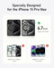 Anker Magnetic Phone Case for iPhone 15 Pro Max Case, Anti-Slip and Drop-Proof Protective Cover with 360° Ring Stand, iPhone Case Compatible with MagSafe, Exclusively Designed for iPhone 15 Pro Max
