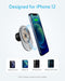 Anker Powerwave Magnetic Charging Car Mount Black+White A2931HW1