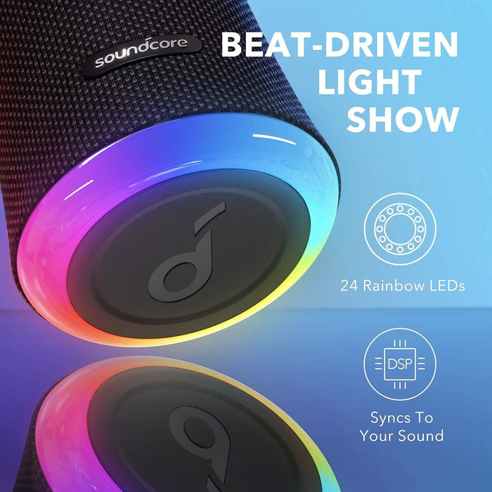 Anker Soundcore Flare 2 Bluetooth Speaker -A31650J1 with 360° Sound