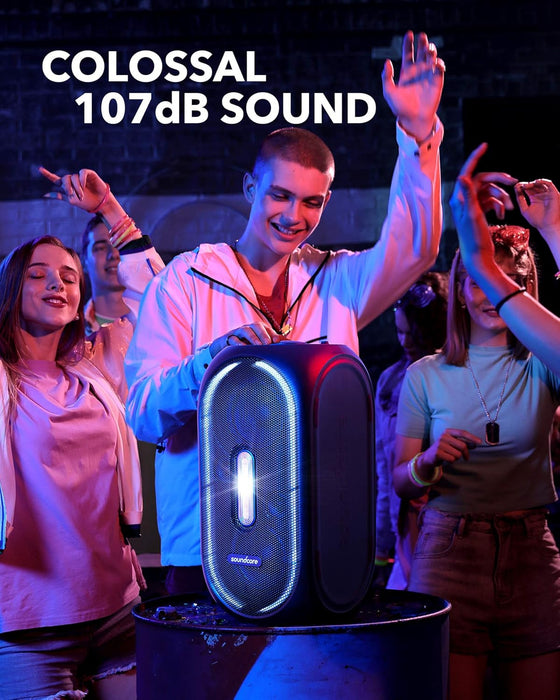 Anker Soundcore Rave Portable Water Resistant Speaker with Microphone - Black - A3391H12