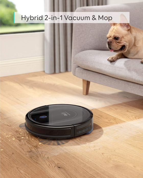 Anker T2150K11 eufy,RoboVac G10 Hybrid, Robotic Vacuum Cleaner, Dynamic Navigation, 2-in-1 Sweep and mop, Wi-Fi, Super-Slim, 2000Pa Strong Suction, Quiet, Self-Charging, for Hard Floors Only