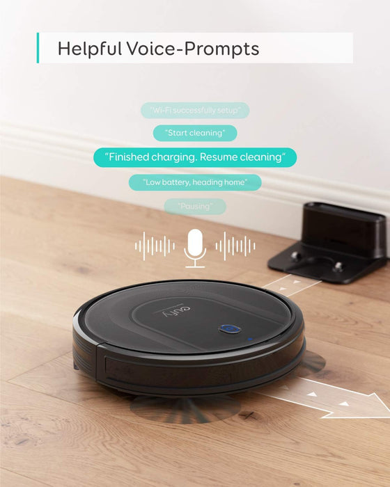 Anker T2150K11 eufy,RoboVac G10 Hybrid, Robotic Vacuum Cleaner, Dynamic Navigation, 2-in-1 Sweep and mop, Wi-Fi, Super-Slim, 2000Pa Strong Suction, Quiet, Self-Charging, for Hard Floors Only