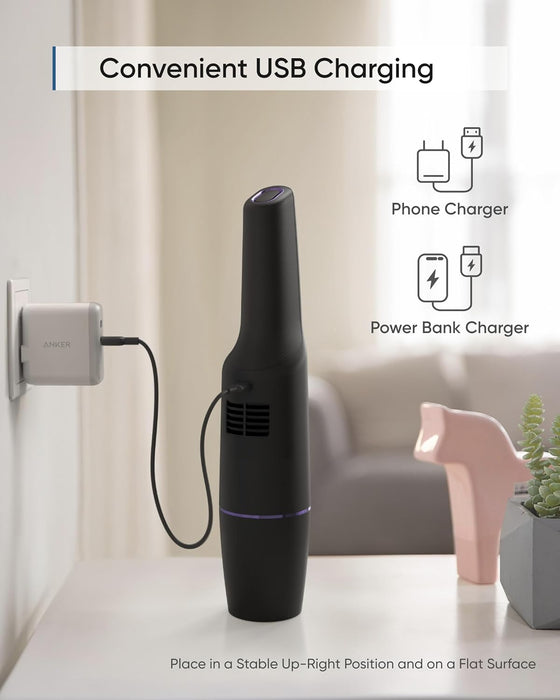 Anker T2520K31 eufy HomeVac H11,Cordless Handheld Vacuum Cleaner,Ultra-Lightweight,5500Pa Suction Power,USB Charging, for Home Cleanin
