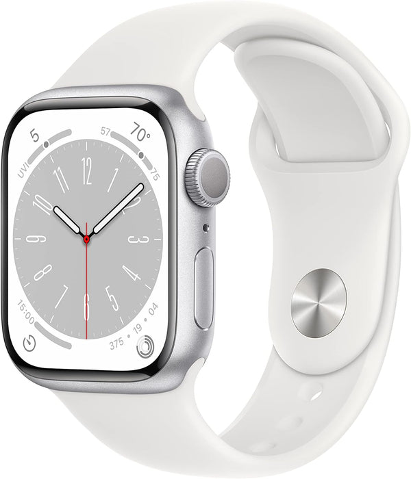 Apple Watch Series 8 41mm Smartwatch- with Fitness Tracker, Blood Oxygen & ECG Apps, Always-On Retina Display, Water Resistant