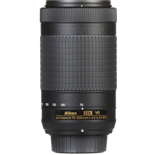 Nikon AF-P NIKKOR 70-300mm f/4.5-5.6E ED VR Lens - 345678765